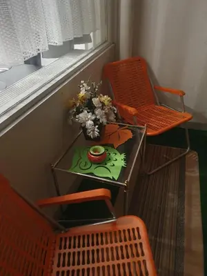 Ein Sitzbereich in der Unterkunft CrisAnd 4 Brockenblick