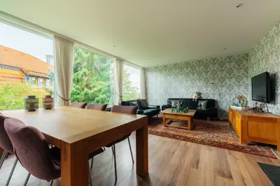 TV/Unterhaltungsangebot in der Unterkunft Haus Sonneck - Apartmenthaus - Sonnenterrasse mit Grill - 1-8 Personen - ruhige Lage mit Blick über Braunlage
