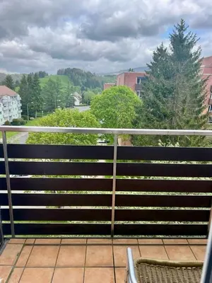 Ein Balkon oder eine Terrasse in der Unterkunft NEU! Ferienwohnung Lieblingsplatz OG