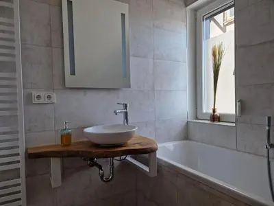 Ein Badezimmer in der Unterkunft Ferienhaus Bavaria WR - Ferienwohnung Luja