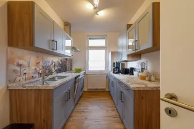 Küche/Küchenzeile in der Unterkunft Ferienhaus Bavaria WR - Ferienhaus Bavaria