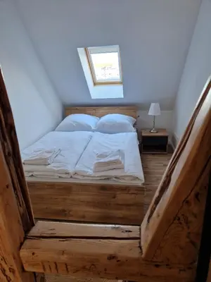 Ein Bett oder Betten in einem Zimmer der Unterkunft Ferienhaus Bavaria WR - Ferienhaus Bavaria