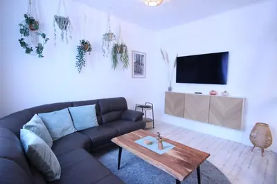 TV/Unterhaltungsangebot in der Unterkunft Ferienwohnung Erni-Harz