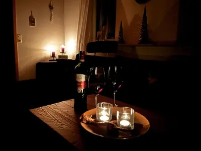 Getränke in der Unterkunft Ferienhaus Auszeit Harz Braunlage/Hohegeiß