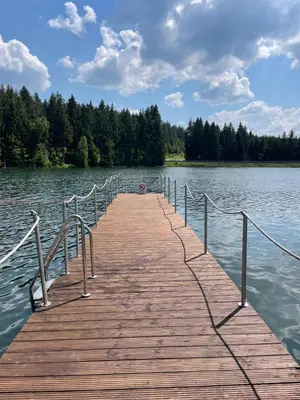Naturlandschaft in der Nähe des Ferienhauses