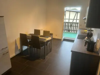 Küche/Küchenzeile in der Unterkunft Praktisch und geräumig in Blankenburg