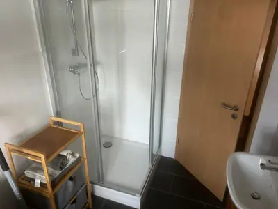 Ein Badezimmer in der Unterkunft Praktisch und geräumig in Blankenburg