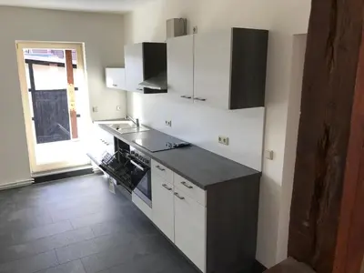 Küche/Küchenzeile in der Unterkunft Praktisch und geräumig in Blankenburg