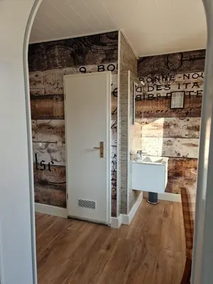 Ein Badezimmer in der Unterkunft Harz Hotel Waldhaus