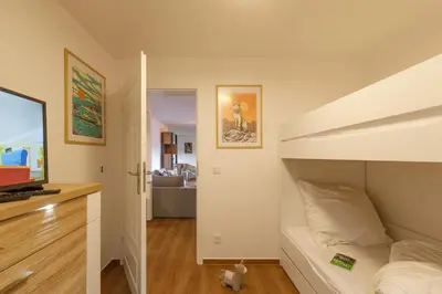TV/Unterhaltungsangebot in der Unterkunft Ferienhaus am Wald