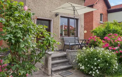 Ein Garten an der Unterkunft Awesome Apartment In Blankenburg Harz