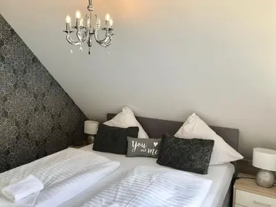 Ein Bett oder Betten in einem Zimmer der Unterkunft 