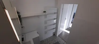 Ein Badezimmer in der Unterkunft Apartment Horizont