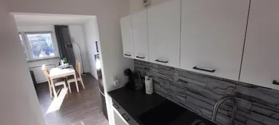 Küche/Küchenzeile in der Unterkunft Apartment Horizont