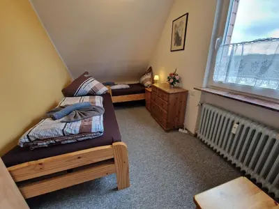 Ein Bett oder Betten in einem Zimmer der Unterkunft Haus Celina 1