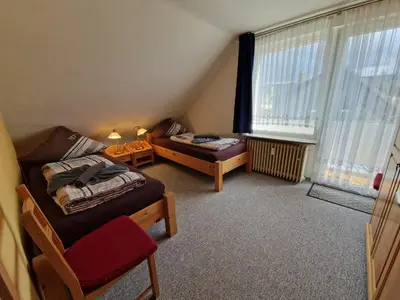 Ein Bett oder Betten in einem Zimmer der Unterkunft Haus Celina 1