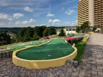 Der Swimmingpool an oder in der Nähe von Apartment Walpurgis mit toller Aussicht & Schwimmbad