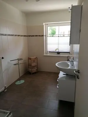 Ein Badezimmer in der Unterkunft Ferienwohnung Olga