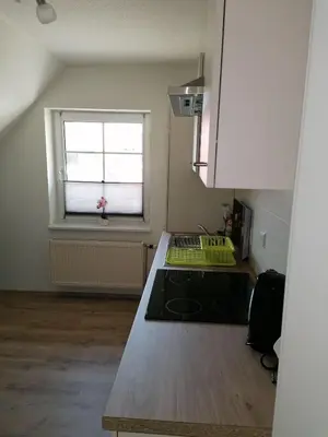 Küche/Küchenzeile in der Unterkunft Ferienwohnung Friedrich