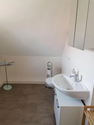 Ein Badezimmer in der Unterkunft Ferienwohnung Friedrich