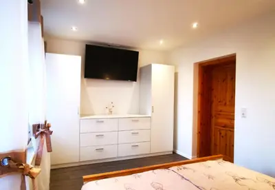 TV/Unterhaltungsangebot in der Unterkunft Ferienwohnung mit Schlossblick