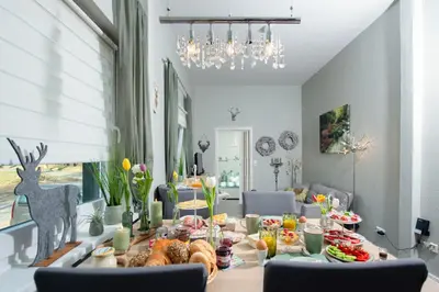 Essen in der Ferienwohnung oder in der Nähe