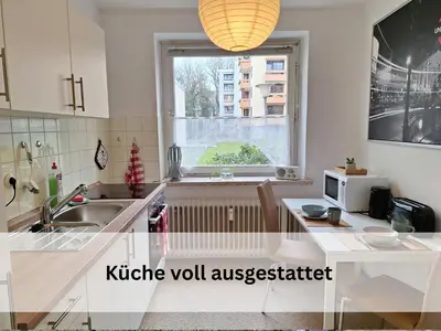 Grundriss der Unterkunft FeWo Berg-Domizil Bad Harzburg mit eigenem Fahrradkeller und Parkplatz, inklusive Bettwäsche und Handtüchern