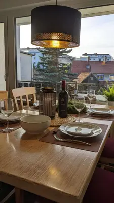 Grundriss der Unterkunft Ferienwohnung Hygge