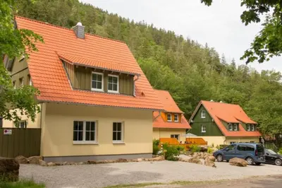 Naturlandschaft in der Nähe des Ferienhauses