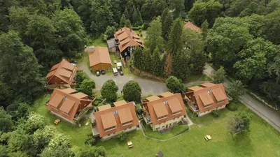 Naturlandschaft in der Nähe des Ferienhauses