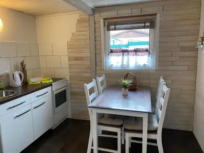 Küche/Küchenzeile in der Unterkunft Ferienhaus 