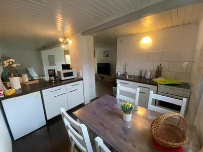 Küche/Küchenzeile in der Unterkunft Ferienhaus 