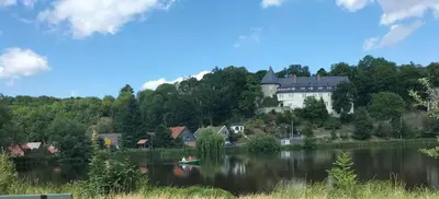 Naturlandschaft in der Nähe des Ferienhauses