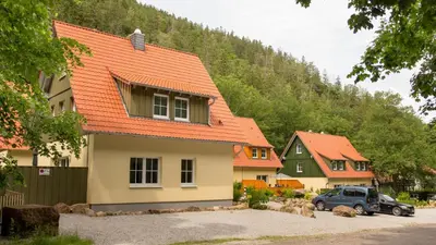 Naturlandschaft in der Nähe des Ferienhauses
