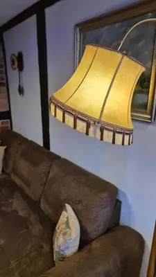 Ein Sitzbereich in der Unterkunft Schöne Ecke 13