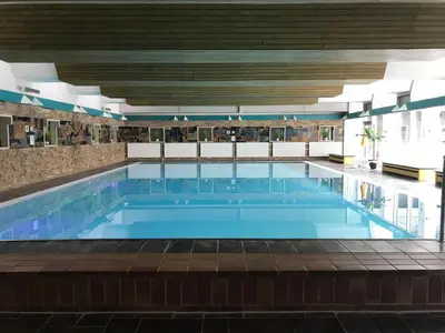 Der Swimmingpool an oder in der Nähe von Fewo MaRaLeI