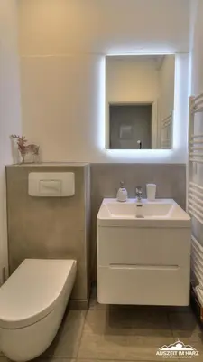 Ein Badezimmer in der Unterkunft Auszeit-im-Harz Haus 1 Wohnung Hexenstübchen