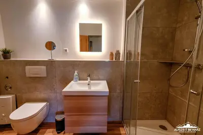 Ein Badezimmer in der Unterkunft Auszeit-im-Harz Haus 5 Wohnung 22