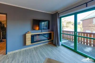 TV/Unterhaltungsangebot in der Unterkunft Auszeit-im-Harz Haus 5 Wohnung 23