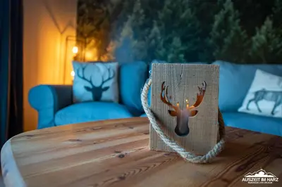 Grundriss der Unterkunft Auszeit-im-Harz Haus 5 Wohnung 25
