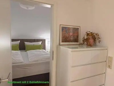 Ein Bett oder Betten in einem Zimmer der Unterkunft Apartment Haus Brüchert