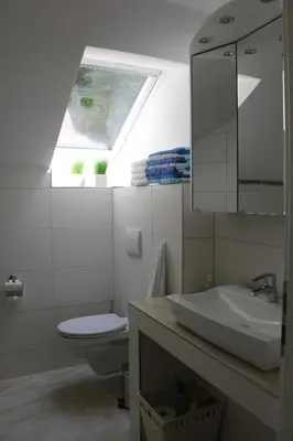 Ein Badezimmer in der Unterkunft Apartment Haus Brüchert