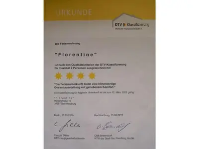 Grundriss der Unterkunft Apartment Florentine