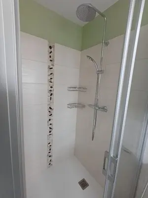Ein Badezimmer in der Unterkunft Penthouse Wohlfühlort mit Dachterrasse