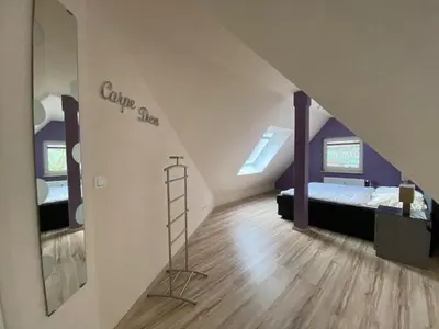 Ein Bett oder Betten in einem Zimmer der Unterkunft Hahnenklee Meine Perle