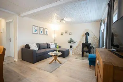 TV/Unterhaltungsangebot in der Unterkunft Hyggezeit im Bungalow in Wernigerode