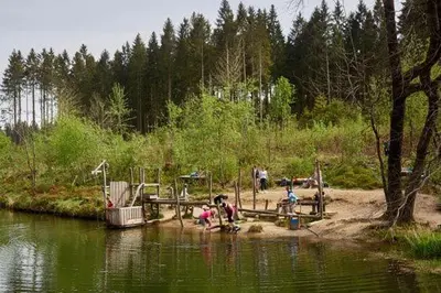Naturlandschaft in der Nähe der Ferienwohnung