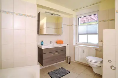 Ein Badezimmer in der Unterkunft Thale Altstadt Ferienapartments