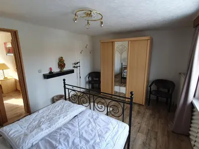 Ein Bett oder Betten in einem Zimmer der Unterkunft Haus Harzliebe