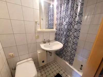 Ein Badezimmer in der Unterkunft Haus Harzliebe